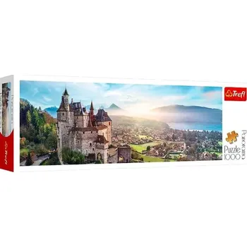 Panoramatické puzzle 1000 dílků – zámek Menthon, Francie