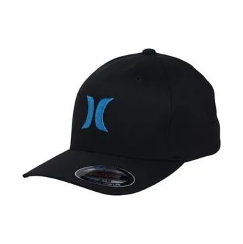 Pokrývka hlavy Kšiltovka Hurley ONE & ONLY BLACK WHITE Black/Cyan velikost L/XL