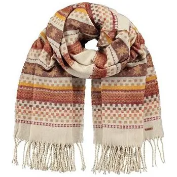 Oblečení a móda šála Barts FLOORA SCARF Wheat velikost O/S