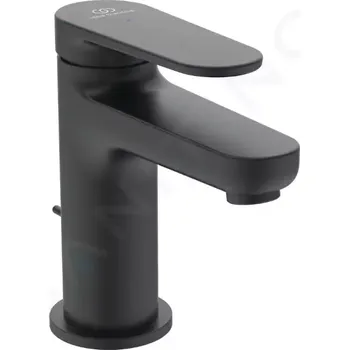 Vodovodní baterie Ideal Standard Cerafine Nuovo Umyvadlová baterie s výpustí, BlueStart, hedvábná černá, BD767XG