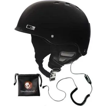 Cyklistická přilba Helma Smith HOLT AUDIO Matte Black velikost XS