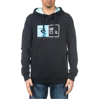 Pánská mikina Mikina Rip Curl RIPAWATU POP OVER FLEECE Black velikost M
