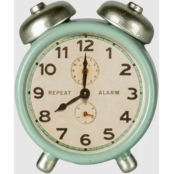 Budík Budík kovový mintový Maileg