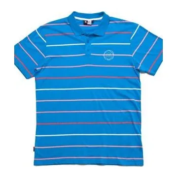 Pánská móda Tričko Rip Curl GABE STRIPES SS POLO Bleu Malibu velikost XL