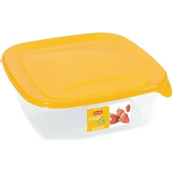Dóza na potraviny Nádoba na potraviny Curver Fresh&Go žlutá 1,7 l
