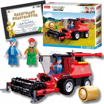 ostatní stavebnice STAVEBNICE DÁREK FARMÁŘ SLUBAN B0779 FARMÁŘSKÁ SADA 229 dílů