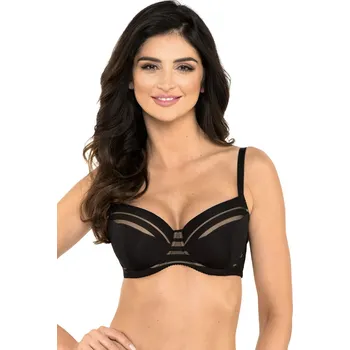 Podprsenka Gorteks Luna/B4 barva: černá 75C