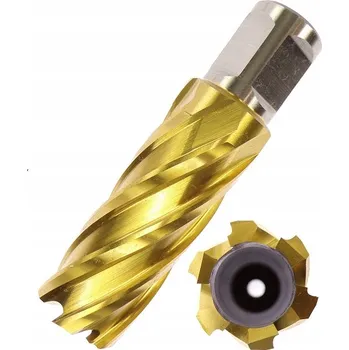 Vrták VRTÁK FRÉZA TREPANAČNÍ 24mm DLOUHÝ PRODLOUŽENÝ 24x55mm HSS TIN