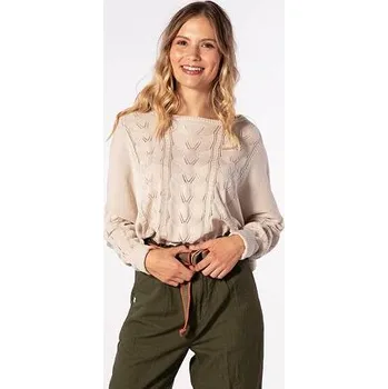 Dámská móda Svetr Rip Curl OASIS MUSE SWEATER Moonbeam velikost XS