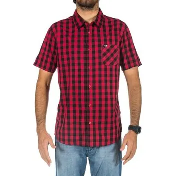 Pánská košile Košile Rip Curl THE SPIT S/S SHIRT Poinsettia Red velikost M