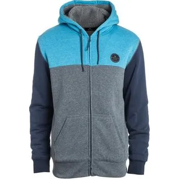Pánská móda Mikina Rip Curl WOOL CUTTER SHERPA ZT HOODED Mood Indigo velikost L