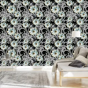 Fototapeta Optická tapeta, 3D efekt, Květiny, Do ložnice 53x1000