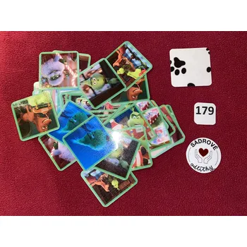 Pexeso HandMade by VeJa Velké pexeso vel.XL č.179 - Grinch (48ks)