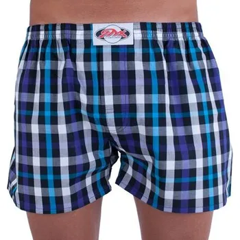Boxerky Spodní prádlo Styx CLASSIC Černá/Bílá/Modrá velikost L