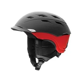 Cyklistická přilba Helma Smith VARIANCE Matte Black Red velikost L