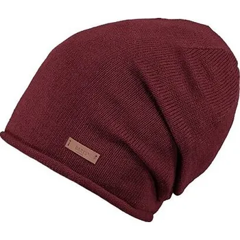 Čepice Zimní čepice Barts JAMES BEANIE Burgundy velikost O/S