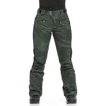 Dámské kalhoty Kalhoty Rehall LEILA Camo Olive velikost L