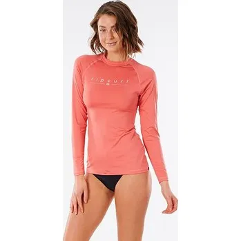Dámské tričko Lykra Rip Curl GOLDEN RAYS L/SL UV Coral velikost 6