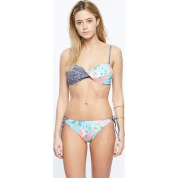 Dámská móda Plavky Animal TWIST FRONT BIKIN Peppermint Blue velikost 08