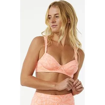 Dámské plavky Plavky Rip Curl SUN CHASER BALCONETTE Coral velikost L