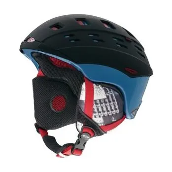 Cyklistická přilba Helma Smith VARIANT Matte Black/Blue Pho velikost S