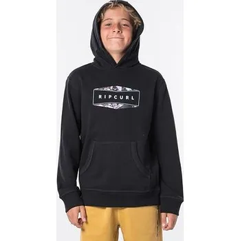 Chlapecká mikina Mikina Rip Curl FLEECE CORPO Black velikost 12