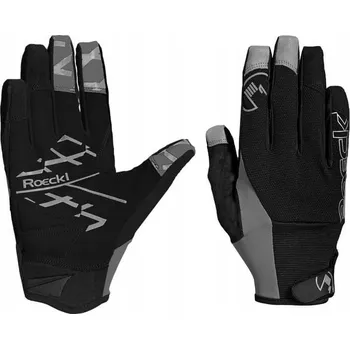 Cyklistické rukavice Cyklistické rukavice Roeckl Malix XL černé