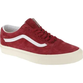 Dámská obuv Boty Vans OLD SKOOL (Pig Suede) Chili Pepper/Tr Wht velikost 38.5