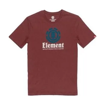 Pánské tričko Tričko Element VERTICAL Oxblood Red Htr velikost XL