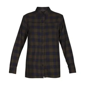 Pánské tričko Košile Hurley WILSON FLANNEL L/S Olive Canvas velikost L