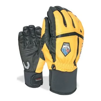 Rukavice Level OFF PISTE LEATHER Orange velikost 8.5