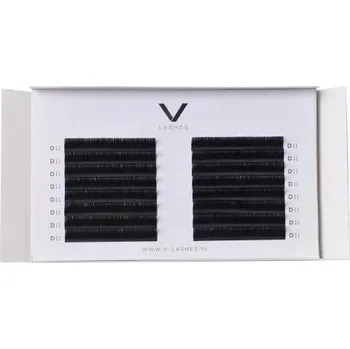 Péče o řasy a obočí Řasy V-Lashes Zakřivení C tloušťka 0,05 MIX