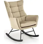 Nábytek PEGAS s.r.o. Houpací křeslo BAZALTO, Béžová