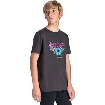 Pánská móda Tričko Rip Curl SPIKE SS TEE Anthracite velikost 12