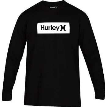 Tričko Hurley CORE O&O BOXED L/S TEE Light Carbon velikost XL