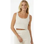 Tílko Rip Curl SEA OF DREAMS RIB TOP Natural velikost S