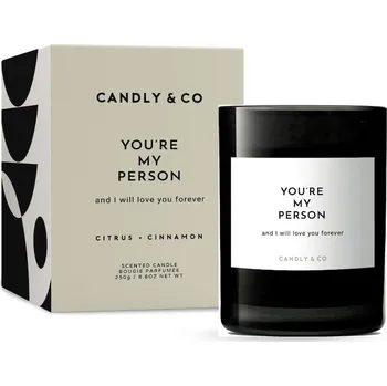 Svíčka Candly&Co - Candle No.3 You Are My Person And I Will Love You Forever. Svíčky 250 g unisex