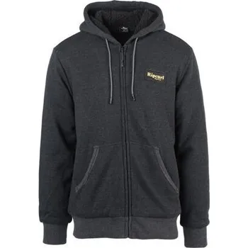 Dámská mikina Mikina Rip Curl HEATED FLEECE Black velikost XXL