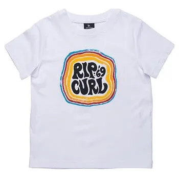 Pánské tričko Tričko Rip Curl TRIPPER GROMS SS TEE Optical White velikost 6