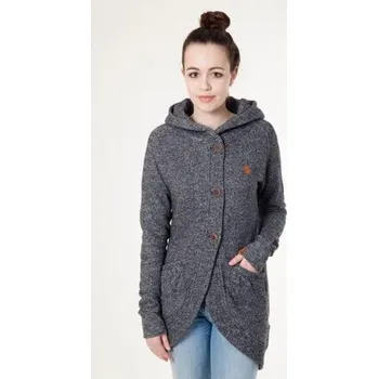 Pánská mikina Mikina Alife and Kickin MARY B SWEATJACKET Graphite velikost XL