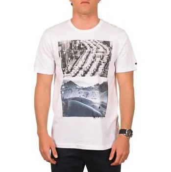 Tričko Rip Curl GOOD DAY BAD DAY S/S TEE White/Blue velikost M