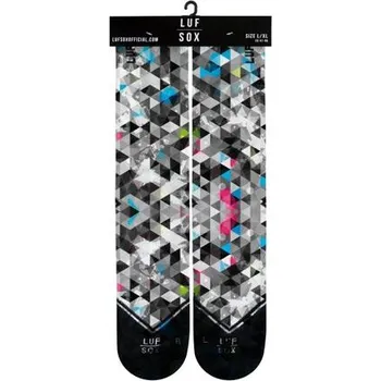 Dámské ponožky Ponožky LUFSOX LUF SOX Classics Geogram velikost M