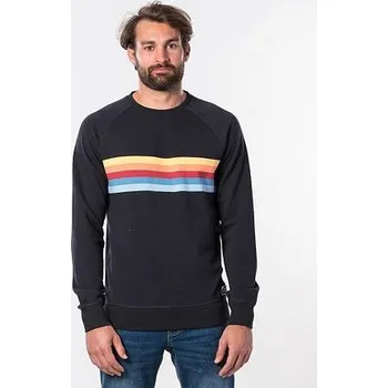 Pánská mikina Mikina Rip Curl SUNSEARISE CREW Black velikost L