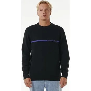 Pánský svetr Svetr Rip Curl SEARCH DOSED CREW Black velikost M