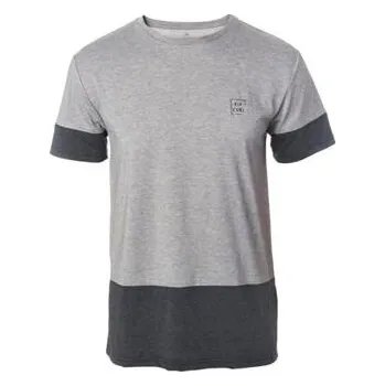 Tričko Rip Curl CUTTING MODERN VC TEE Cement Marle velikost M