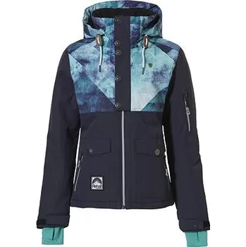 Chlapecká bunda Bunda Rehall EMMY JR Graphic Mountains Aqua velikost 116