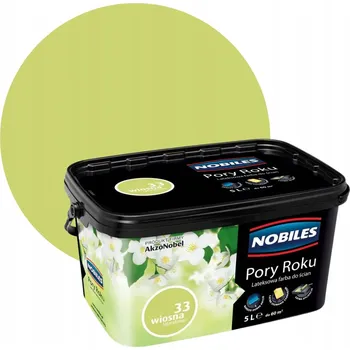 barva na zeď Nobiles latexová Barva na zeď 5 l Spring Calamus 33 matná