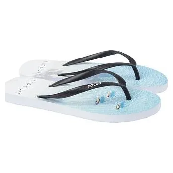 Dámské žabky žabky Rip Curl PARADISE PALMS Black/White velikost 39.0