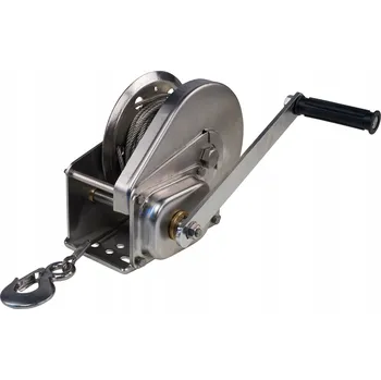 lanový naviják RUČNÍ LANOVÝ NAVIJÁK INOX SAMOBRZDNÝ 800 Kg