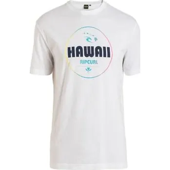 Pánské tričko Tričko Rip Curl THE PATCH TEE Optical White velikost S